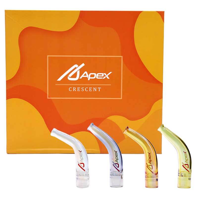 Apex Crescent Glass Chillum (CH4) | 12 Count Display product image